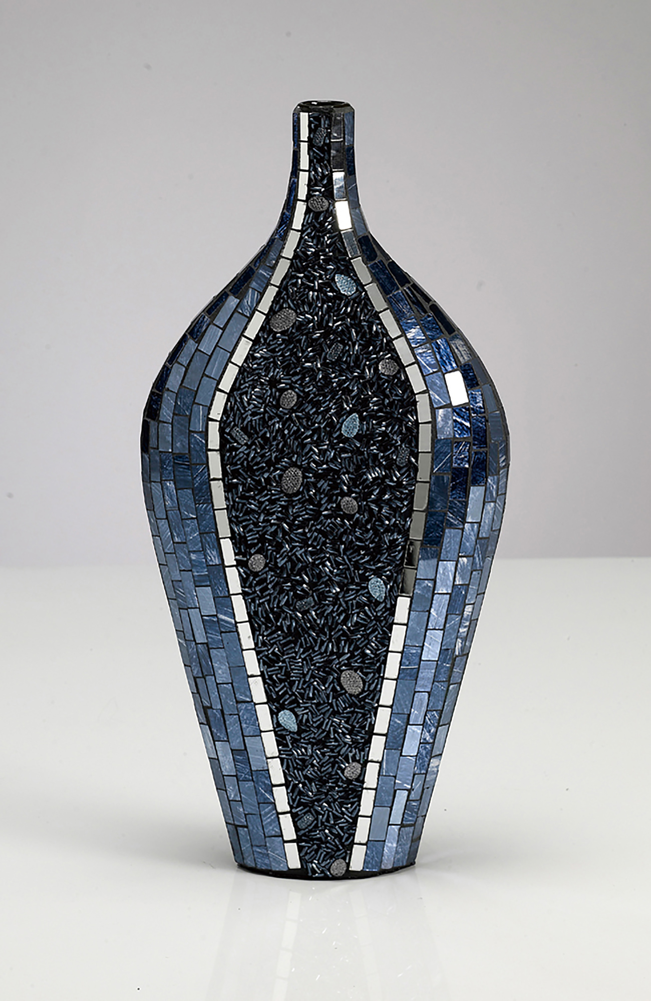 Sapphire Mosaic Art Glassware Diyas Home Vases Sapphire Mosaic Art Glassware Diyas Home Vases